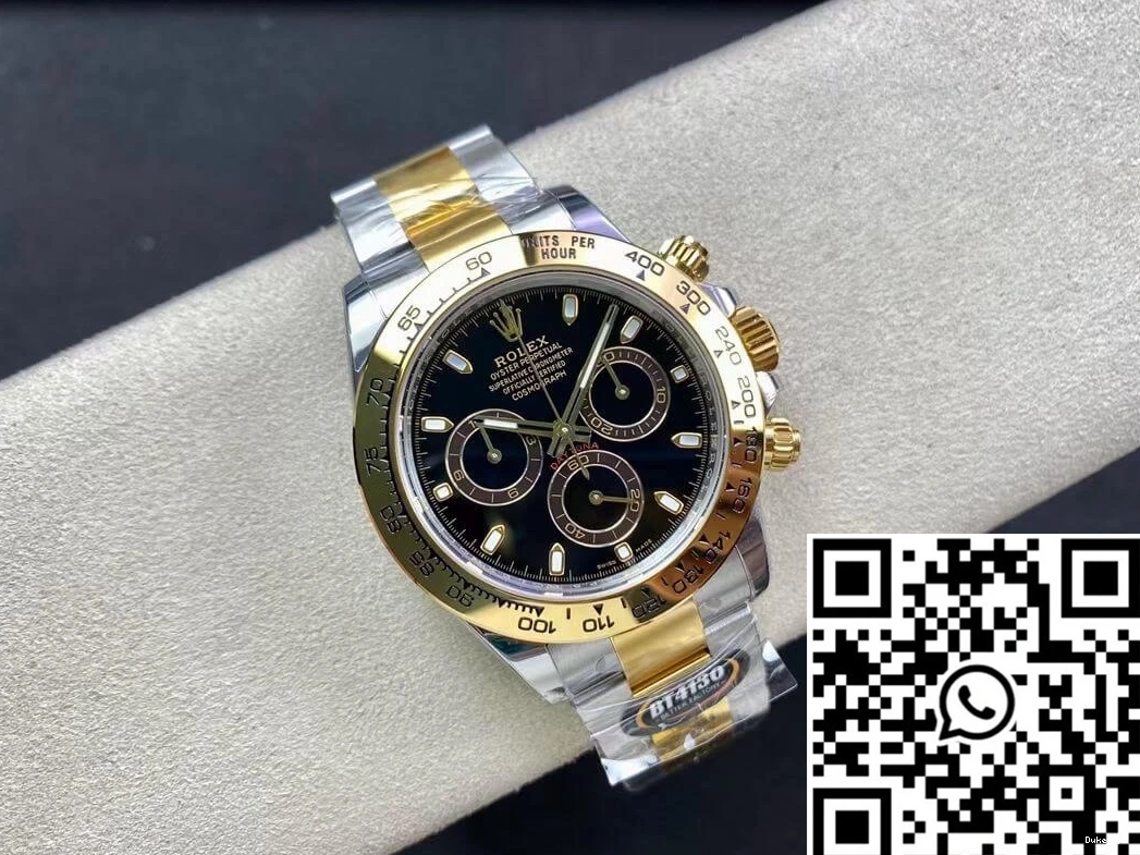 Gold Factory Daytona BT Yellow Black M116503-0004 Dial Rolex 0818
